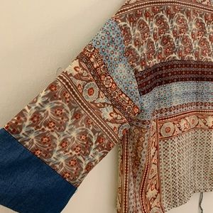 Zara “Vintage Look” Kimono Top - Looks and Feels Expensive!